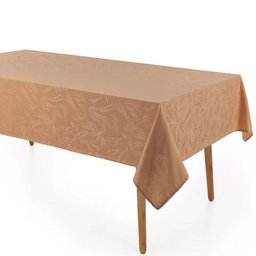 Toalha de Mesa Retangular 8 Cadeiras 1,60m X 2,70m Sempre Limpa Karsten:urban Salmão - 3