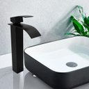 Ver imagem 2 de Torneira Banheiro Monocomando Cascata Bica Alta Preta