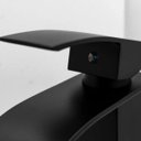 Ver imagem 3 de Torneira Banheiro Monocomando Cascata Bica Alta Preta