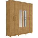 Ver imagem 3 de Guarda Roupa 3 Gavetas e 6 Portas Chade Naturalle Off White