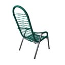 Ver imagem 3 de Cadeira para Area Externa de Fio Único Verde Luxo Adulta