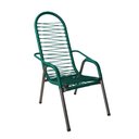 Ver imagem 1 de Cadeira para Area Externa de Fio Único Verde Luxo Adulta