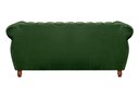 Ver imagem 3 de Sofá Chesterfield Realeza 3 Lugares Decoração Retrô - Veludo Verde
