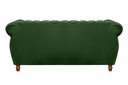 Ver imagem 3 de Sofá Chesterfield Realeza 3 Lugares Decoração Retrô - Veludo Verde