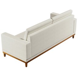 Sofá Kayrós 160cm 2 Lugares D05 Linho Cru - Mpozenato - 3