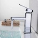 Ver imagem 6 de Torneira Banheiro Quadrada Monocomando Misturador Baixa