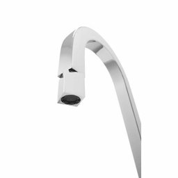 Torneira Luxo Lavatório Slim Tube Quadrada 1/4 Volta Média - 3