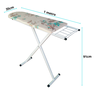 Mesa Tábua Passar Roupa Passadeira Grande Extra Forte - 6
