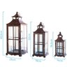 Kit 3 Lanternas Marroquina Envelhecida Grande - 2