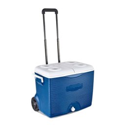 Cooler térmico com Rodas 42,5 Litros Azul RB072 - Rubbermaid - 1