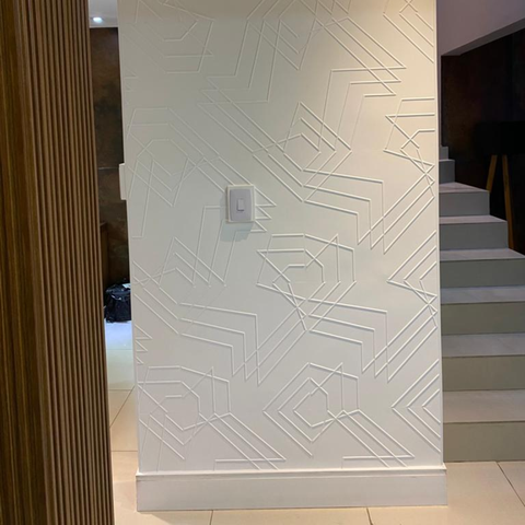 Kit 14 Placas Revestimento Moderno Parede Flexivel 3m² 3d