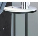 Ver imagem 4 de Mesa Lateral Voip Alta 24814 Linha Complementos Preto Branco