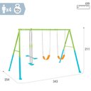 Ver imagem 6 de Balanço de Jardim Infantil Três Posições Gangorra e Assentos Intex