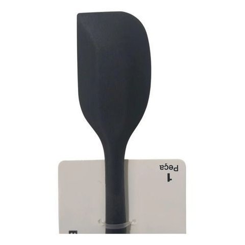 Espátula de Silicone 20cm Reforçada Jjb Utilidades Preto