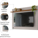 Ver imagem 6 de Painel para TV Sala de Estar Ate 70 Polegadas 180cm NT1305 - Notavel