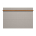 Ver imagem 3 de Painel Home Theater para TV até 70 Polegadas com Prateleira Off White/Marrom - Notável Móveis
