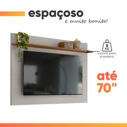 Painel para Tv até 70 Polegadas 1,80m Nt1305 Notável - 5