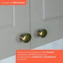 Ver imagem 7 de Lavanderia Modulada 03 Peças 100% MDF com Aéreo Basculante e Tampo Cinza/Calcare Americana