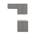 Ver imagem 2 de Lavanderia Modulada 3 Peças com Tampo Americana