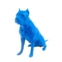 Ver imagem 3 de Pitbull Low Poly Geométrico Decoração 3D:Azul