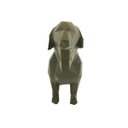 Ver imagem 2 de Salsicha Cachorro Geométrico Decoração 3D 10cm:Dourado