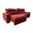 Ver imagem 7 de Sofá Retrátil e Reclinável 2,75m Molas Ensacadas Cama inBox Elegance com ThermoGel Velusoft