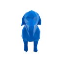 Ver imagem 2 de Salsicha Cachorro Geométrico Decoração 3D 10cm:Azul