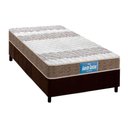 Ver imagem 1 de Cama Box Solteiro: Colchão Espuma D33 Probel /EP Anatômico Guarda Costas Próintense Double Face+ Bas