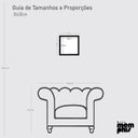 Ver imagem 3 de Quadro Curvas - 30x30cm - Moldura Caixa Branco