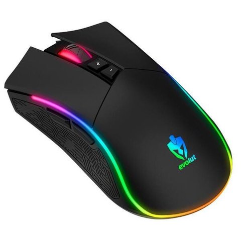 Mouse Gamer Rgb 4.800dpi 7 Botoes Evolut Eg106 Evolut