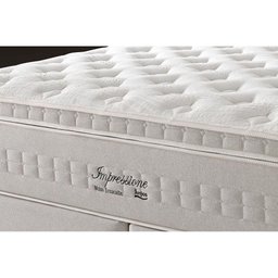 Colchão Casal Anjos Molas Plus Size Látex Ensacadas MasterPocket Impressione Visco Euro Pillow ( - 4