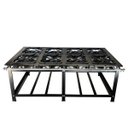 Ver imagem 1 de Fogão Industrial Gold 8 Bocas Alta Pressão Perfil 10 Cefaz