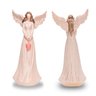 Anjo De Resina Decorativo Pequeno Com Coração 15cm - 6