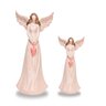Anjo De Resina Decorativo Pequeno Com Coração 15cm - 4