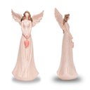Ver imagem 5 de Anjo De Resina Decorativo Pequeno Com Coração 15cm