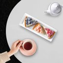 Ver imagem 2 de Prato Giratório Para Servir Na Mesa 70 Cm - Branco