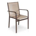 Ver imagem 1 de Cadeira Poltrona em Tela Sling Aluminio Piscina Área Externa