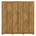 Ver imagem 5 de Guarda Roupa Casal 218cm 6 Portas Elegance Nature - Vila Rica
