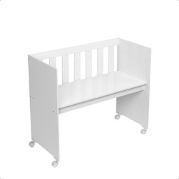 Mini Berço Moisés Trocador com Colchão Multifuncional 5x1 Branco - 8