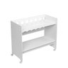Mini Berço Moisés Trocador com Colchão Multifuncional 5x1 Branco - 10