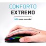 Mouse sem Fio Recarregável Wireles Optico Led Rgb Ergonômico - 1