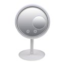 Ver imagem 1 de Espelho Maquiagem LED Ventilador Touch Screen Beleza Usb