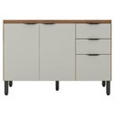 Ver imagem 2 de Balcão para Pia Firenze 120 cm Amêndola Touch Nude Prime Tx - Demóbile