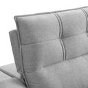 Ver mais imagens de Sofá Retrátil Reclinável 3 Lugares Sala de Estar 225cm Camões F04 Linho Cinza - Lyam Decor