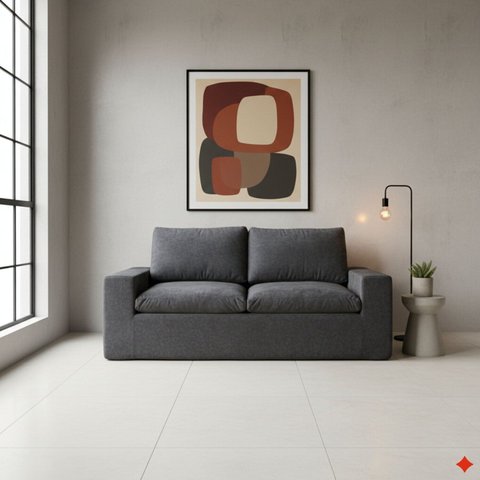 Sofá a Vácuo 2 Lugares 220cm Litus Magic
