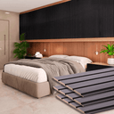 Ver imagem 4 de Painel Ripado/forro Lambri Tabaco 2750 X 455 X 9mm