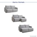 Ver imagem 5 de Sofá Retrátil 170cm Mellow Cabecasa Madeiraoriginals
