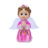 Anjinho Rosa Oração 15Cm - Enfeite Resina - 1