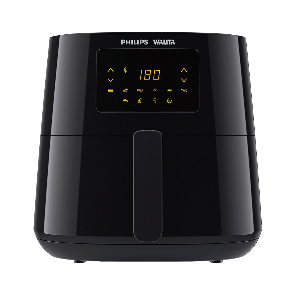 FRITADEIRA ELETRICA SEM OLEO AIR FRYER BRITANIA BFR46PI 4,6LT INOX/PRETA  220V 1500W - Fritadeira Elétrica sem Óleo Air Fryer Britânia BFR46PI 4,6LT  Inox/Preta 220V 1500W - BRITANIA