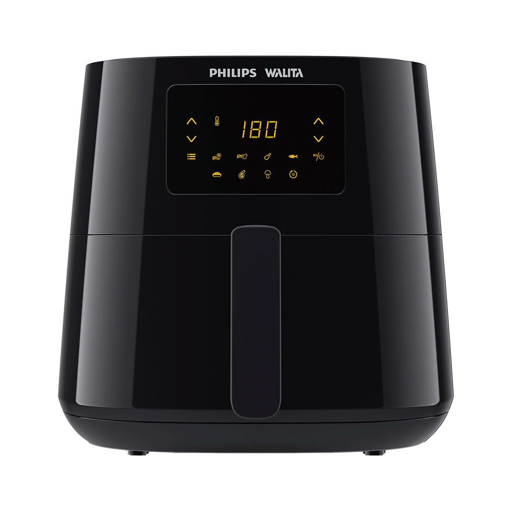 Fritadeira Elétrica Sem Óleo Air Fryer Philips Walita RI9270 XL 6,2L Digital Preta 127v - 1